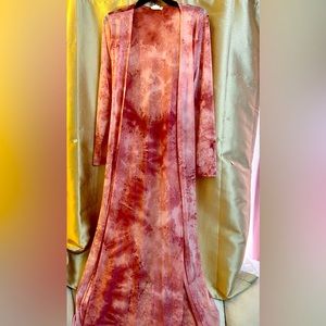 Size Large. Polyester. Spandex.